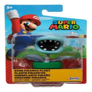 FIGURA NINTENDO SUPER MARIO BROS 7 CM ORIGINAL VR5 40456 HUESIPLANTA PIRAÑA