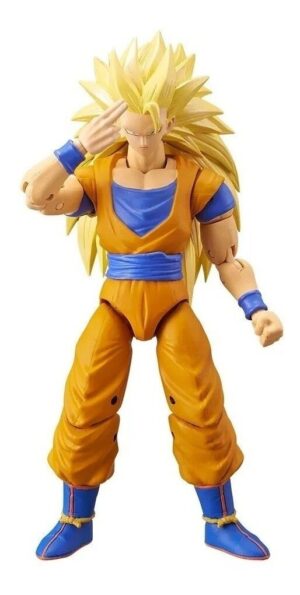 FIGURA DRAGON BALL STARS SAYIAN 3 GOKU ART 17 CM COD 36184 - Imagen 2