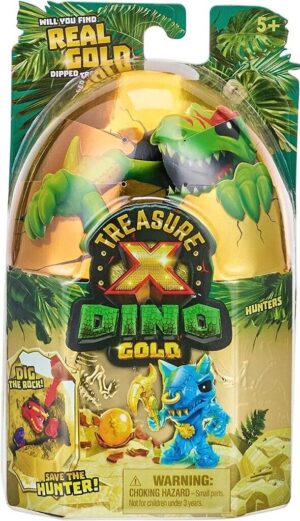 TREASURE X DINO GOLD PACK X 1 SERIE 2 SORPRESA COD 41646