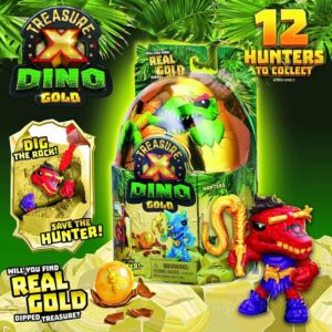 TREASURE X DINO GOLD PACK X 1 SERIE 2 SORPRESA COD 41646 - Imagen 5