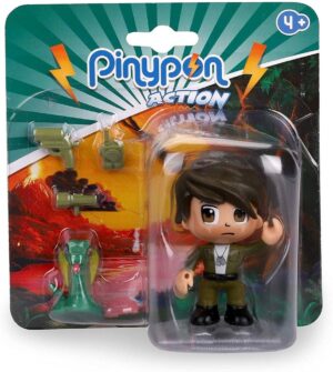 PINYPON WILD FIGURA EXPLORADOR Y ANIMAL VR1 16420 FIGURA Y SERPIENTE - Imagen 3