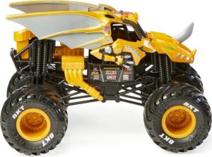 VEHICULO MONSTER JAM DIE CAST 1:24 METAL ORIGINAL VR6 58700 DRAGONOID - Imagen 3