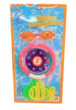 SET ANTIPARRA CON ACCESORIOS DE BUCEO PARA NINOS VR4 8927 SET CON ANTIPARRA NARANJA