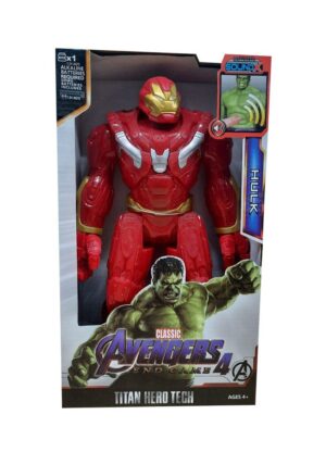 MUNECOS AVENGERS TITAN HERO TECH CON SONIDO VR2 2557 HULKBUSTER