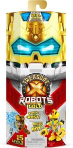 TREASURE X FIGURA ROBOT GOLD COLECCION SORPRESA COD 41694