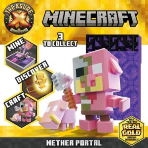 TREASURE X MINECRAFT NETHER PORTAL P/ COLECCION COD 41642 - Imagen 5