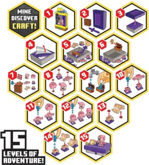 TREASURE X MINECRAFT NETHER PORTAL P/ COLECCION COD 41642 - Imagen 7