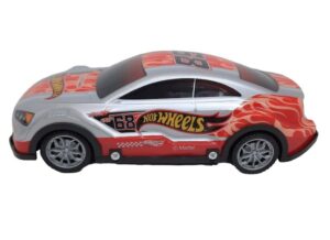 AUTO RADIO CONTROL HOT WHEELS BLAZE RUNNER VR2 70350 GRIS CON ROJO - Imagen 6