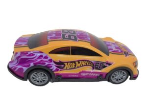 AUTO RADIO CONTROL HOT WHEELS BLAZE RUNNER VR1 70350 AMARILLO CON LILA - Imagen 7
