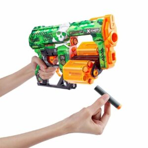 PISTOLA X-SHOT C/ DARDOS SKINS DREAD ZURU VR3 7299 CAMO - Imagen 3