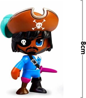 PINYPON ACTION BARCO PIRATA C/ FIGURA Y UN PULPO COD 15803 - Imagen 2