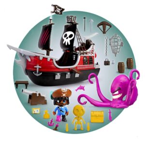 PINYPON ACTION BARCO PIRATA C/ FIGURA Y UN PULPO COD 15803 - Imagen 5