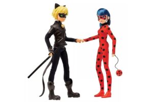 FIGURAS CAT NOIR Y LADY BUG ARTICULADOS C/ ACCS COD 50365 - Imagen 4