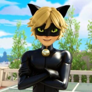 MUNECA MIRACULOUS FIGURA ARTICULADA 26 CM SURT VR2 50000 CAT NOIR - Imagen 2
