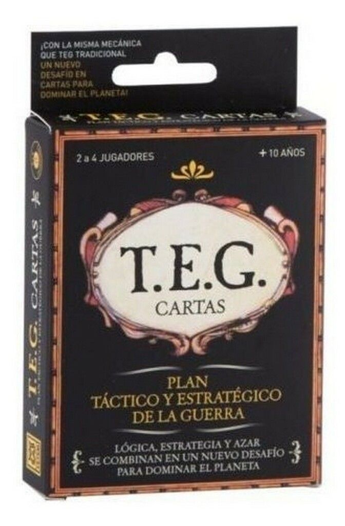 JUEGO TEG CARTAS PLAN ESTRATEGICO DE GUERRA YETEM COD 80600