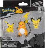 FIGURAS POKEMON PACK DIFRENTES EVOLUCIONES PIKACHU ORIGINAL COD PKW2778