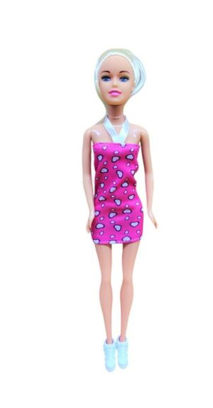 MUÑECA TINY FANTASY 30CM VR4 53388 VESTIDO ROSA CORAZONES
