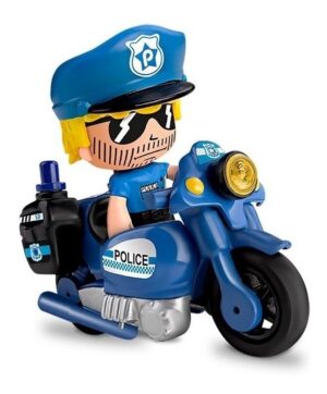 PINYPON ACTION AUTO MAS MOTO POLICIA Y FIGURA C/ACCESORIOS COD 14495 - Imagen 5