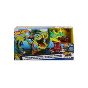 HOT WHEELS CITY PISTA EPICA DE DRAGON ORIGINAL COD HDP03
