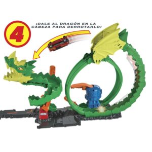 HOT WHEELS CITY PISTA EPICA DE DRAGON ORIGINAL COD HDP03 - Imagen 4