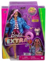 MUÑECA BARBIE EXTRA BASKET ORIGINAL C/ MASCOTA Y ACCESORIOS COD HDJ46