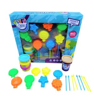 JUEGO DE MASAS PALETAS DULCES ACCESORIOS PLASTIKIDS COD 53451 - Imagen 3