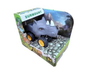 AUTO FORMA ANIMAL A FRICCION VARIOS MODELOS VR1 52222 RINOCERONTE
