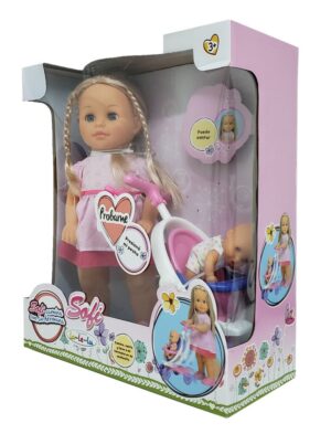 MUÑECA SOFI CANTA Y CAMINA CON SU HERMANA LALELU COD 16357 - Imagen 5
