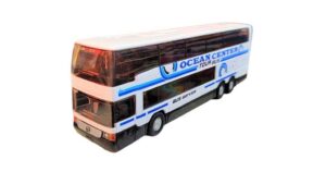 VEHICULO WELLY 1:64 M.BENZ BUS MB 0404DD VR1 52190 BLANCO - Imagen 3