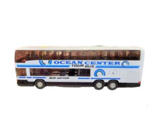 VEHICULO WELLY 1:64 M.BENZ BUS MB 0404DD VR1 52190 BLANCO - Imagen 5