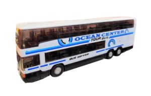 VEHICULO WELLY 1:64 M.BENZ BUS MB 0404DD VR1 52190 BLANCO - Imagen 4