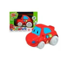 VEHICULO MR WHEELER AND FRIENDS LUZ Y SONIDO VR4 68091-E AUTO ROJO