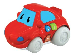 VEHICULO MR WHEELER AND FRIENDS LUZ Y SONIDO VR4 68091-E AUTO ROJO - Imagen 2
