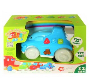 VEHICULO MR WHEELER AND FRIENDS LUZ Y SONIDO VR3 68091-E AUTO CELESTE