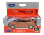 AUTO WELLY 1:36 HYUNDAI IONIC VR3 43720 NARANJA