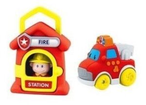 PLAYSET INFANTIL ESTACION DE BOMBERO LUZ Y SONIDO VR1 69038-A - BOMBERO - Imagen 2