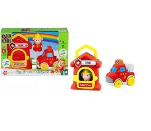 PLAYSET INFANTIL ESTACION DE BOMBERO LUZ Y SONIDO VR1 69038-A - BOMBERO - Imagen 4