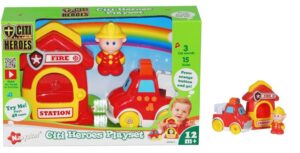 PLAYSET INFANTIL ESTACION DE BOMBERO LUZ Y SONIDO VR1 69038-A - BOMBERO - Imagen 6