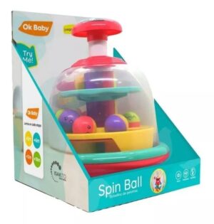 SPIN BALL TROMPO INFANTIL OK BABY COD OKBB0231