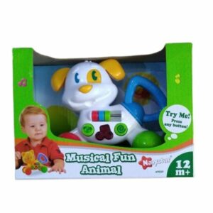 ANIMALITO MUSICAL LUZ Y SONIDO NAVYSTAR VR1 69059 PERRITO