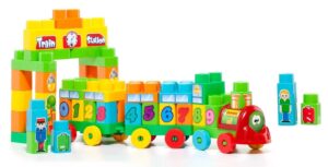 BLOQUES MOLTO BLOCKS TREN DIDACTICO 70 PIEZAS COD M8005 - Imagen 7