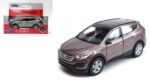AUTO WELLY 1:36 HYUNDAI SANTA FE VR3 43677 COLOR MARRON