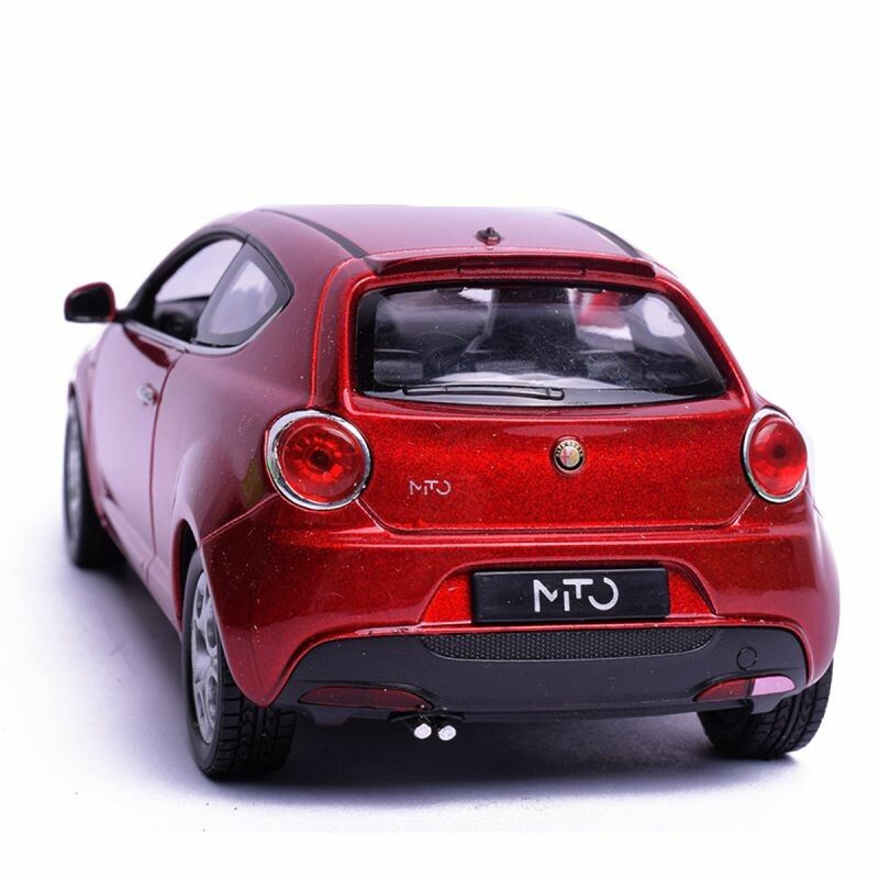 AUTO WELLY 1:24 ALFA ROMEO MITO VR1 22505 COLOR ROJO - Imagen 4