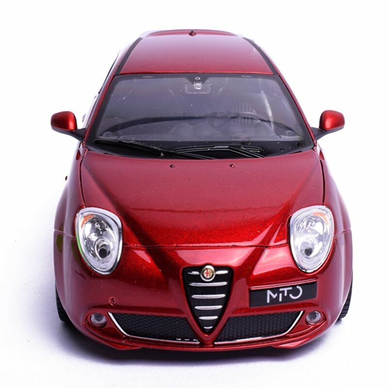 AUTO WELLY 1:24 ALFA ROMEO MITO VR1 22505 COLOR ROJO - Imagen 2