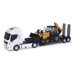 CAMION IVECO PLATAFORMA TRACTOR RETRO VR2 IKUSUAL33 BLANCO