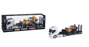 CAMION IVECO PLATAFORMA TRACTOR RETRO VR2 IKUSUAL33 BLANCO - Imagen 3