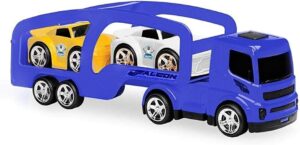 CAMION FALCON TRANSPORTADOR VR3 IKUSUAL02 CAMION AZUL - Imagen 3