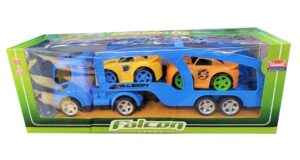 CAMION FALCON TRANSPORTADOR VR3 IKUSUAL02 CAMION AZUL - Imagen 4
