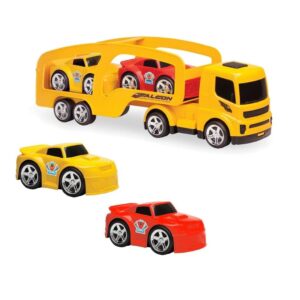 CAMION FALCON TRANSPORTADOR VR1 IKUSUAL02 CAMION AMARILLO - Imagen 4