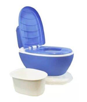 OK BABY PELELA INODORO AZUL GRIS COD OKBB0280